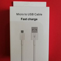 Cablu date micro usb / cablu incarcare Fast Charge pt Samsung, Huawei, HTC, Sony