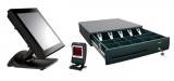 Pachet POS Second Hand POSIFLEX XT-3815, 15 Inch 1024 x 768 LCD TouchScreen, Intel Celeron J1900 2.00GHz, 8GB DDR3, 128GB SSD + Scanner Honeywell 7580