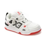 Pantofi sport GRYXX albi, 8902, din piele ecologica