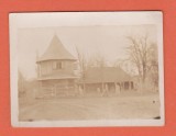 AMS @ - FOTOGRAFIE BISERICA DIN POIENI SOLCA 1933, RARA, dim. 90x65 mm