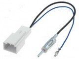 Adaptor Antena Auto Toyota Subaru ACV, GT13 la DIN (M), Lexus, Avensis, Corolla, RAV4, Yaris, Hilux, Auris, Highlander