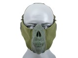 Masca Half Face Skull protectie urechi CS Olive