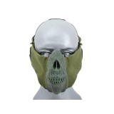 Masca Half Face Skull protectie urechi CS Olive