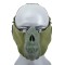 Masca Half Face Skull protectie urechi CS Olive