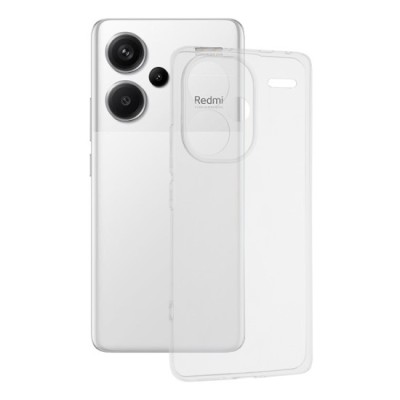 Husa pentru Xiaomi Redmi Note 13 Pro+ 5G - Techsuit Clear Silicone - Transparent foto