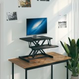Cumpara ieftin Stație de lucru reglabilă 60x40x(13-41,5)cm oțel lemn prelucrat