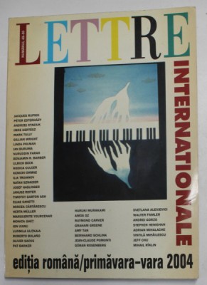 LETTRE INTERNATIONAL , EDITIA ROMANA , NUMARUL 49 - 50 , PRIMAVARA - VARA , 2004 foto