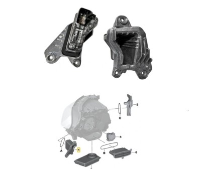 Modul LED BMW Seria 5 (F10/F11), 12.2009-08.2017 si M5, partea dreapta, semnalizare in far; LED, foto