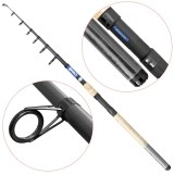 Lanseta telescopica fibra de carbon Baracuda Mad Carp 390 Lungime: 3,90 m Actiune: A: 80-120g