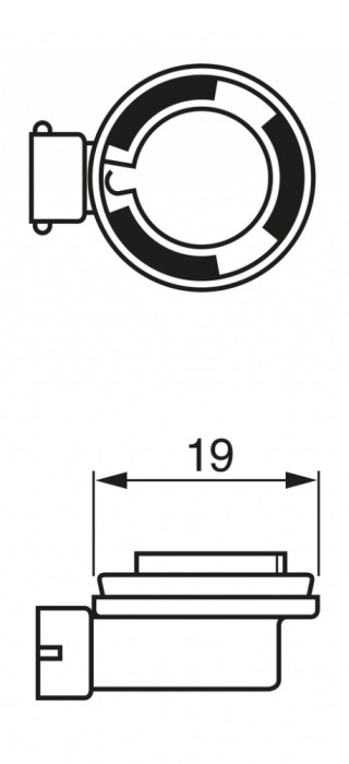 BOSCH 1 987 302 082 Pure Light WS Bec, far faza lunga