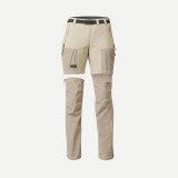 Pantalon Modulabil 2 &icirc;n 1 Trekking la Munte MT500 Bej Damă, Forclaz