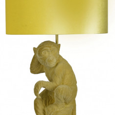 Lampa de masa cu o maimuta galbena CW629