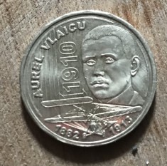 MNDRO Romania moneda 50 bani 2010 Aurel Vlaicu