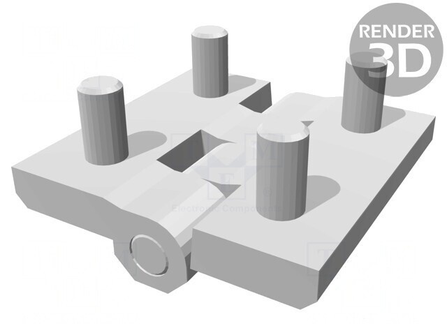 Balama Tehnopolimer Neagră 60mm
