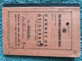 Carnet de asigurari sociale , CASA DE ASIGURARI SOCIALE, vechi ,de colectie. Domnul Costachescu Gica