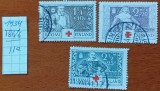 FINLANDA-1934-''CRUCE-ROSIE''- Serie completa-stampilat'' -Vezi-Scan