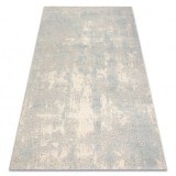 Covor din l&acirc;nă FLUX 461.46.AE500 OSTA - Abstracția, structural, loft gri / albastru, 200x300 cm