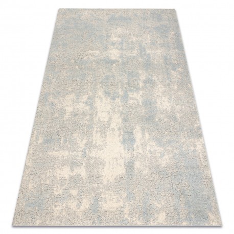 Covor din l&acirc;nă FLUX 461.46.AE500 OSTA - Abstracția, structural, loft gri / albastru, 240x340 cm
