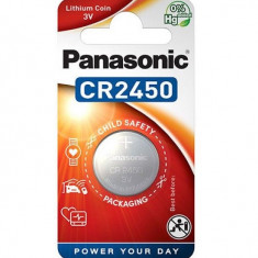 Baterie Panasonic CR2450 3V litiu CR2450EL/1B set 1 buc.