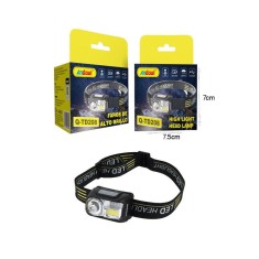 Andowl Lanternă Frontala LED Re&icirc;ncărcabilă Impermeabilă cu Luminozitate Maximă 400lm Q-TD208 &ndash; High Light Head