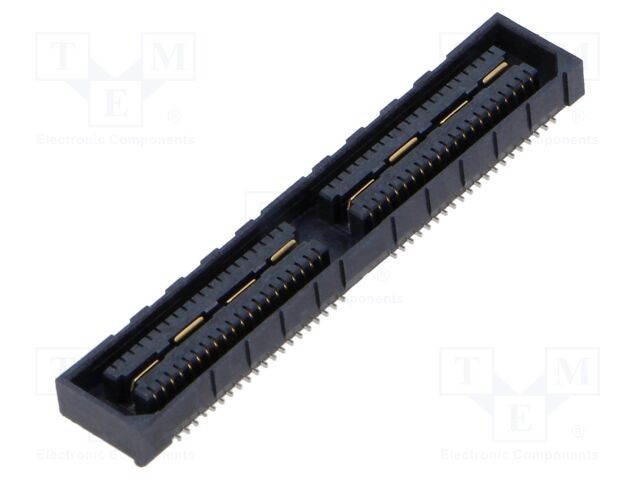 Conector PCB-PCB mamă 80 pin 0,8mm QSE aurit SMT 2A SAMTEC