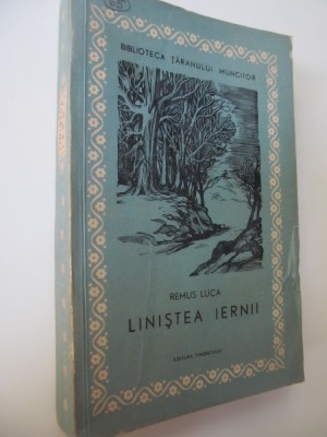 Linistea iernii - Remus Luca foto