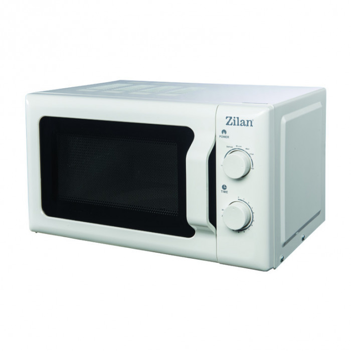 Cuptor cu microunde ZILAN Alb ZLN-1174, capacitate 20 l, 700 W, ,