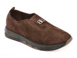 Pantofi sport IMAGE maro, 1501605, din piele intoarsa