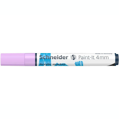 Marker cu vopsea acrilică Paint-It 320 4 mm Schneider Violet foto