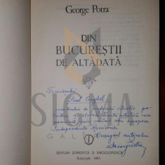 POTRA GEORGE (Dedicatie si Autograf catre PAUL ANGHEL !)