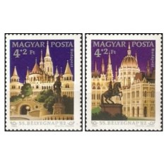 Ungaria 1982 - ziua marcii postale, serie neuzata