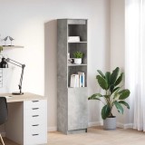 VidaXL Tablou beton gri 37,5x35x180 cm Lemn prelucrat