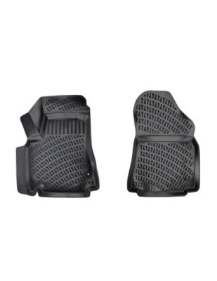 Set covorase auto din cauciuc tip tavita Citroen Berlingo Panelvan 1St Row 2008-2018 foto