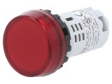 Lumină de Control Roșie IP65 22mm 24V