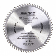 Disc circular Raider, 190 x 30 mm, 60T foto