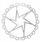 Disc Frana Alligator Diamond UltraUsor Otel 160mm IS6 70gr Argintiu Cod:525170240RM