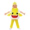 Costum Baby Shark pentru copii, galben 3-4 ani 104 cm