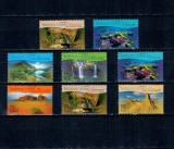 ONU Geneva 1999 - Situri UNESCO, peisaje, Australia, serie neuzata