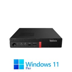 Mini PC Lenovo ThinkStation P330, Hexa Core i5-8400, 16GB DDR4, Win 11 Pro foto