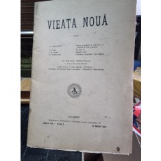 Revista Vieata Noua Nr. 3 Martie 1911
