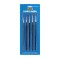 Set 5 pensule plate pentru vopsit machete
