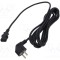 Cablu 3x1mm2 CEE 7/7 ştecăr unghi IEC C13 mamă PVC POS