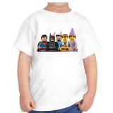 Tricou baieti, aniversare, tematica LEGO, Happy Birthday, 4 ani