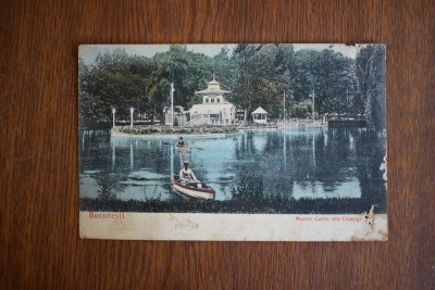 CP Bucuresti Gradina Parcul Cismigiu Monte Carlo foto