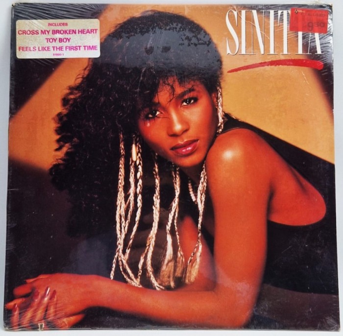 Sinitta &ndash; Sinitta M / M vinil Lp disc Atlantic SUA 1988 synth pop