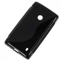 Husa back cover case s-line nokia lumia 520 m-life foto