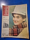 revista femeia februarie 1965 - lucru de mana,retete culinare