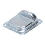 Cumpara ieftin Opritor zincat pentru porti batante, inaltime 50 mm, baza 158x138 mm