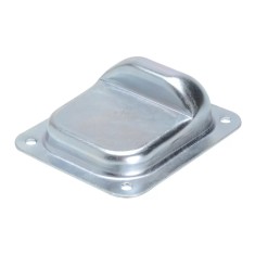 Opritor zincat pentru porti batante, inaltime 50 mm, baza 158x138 mm