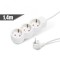 Delight - Prelungitor cu distribuitor triplu, 3x1 mm&sup2;, 1,4 m Best CarHome